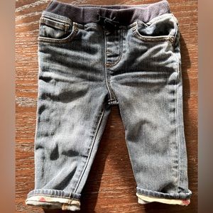 Burberry baby drawstring jeans!